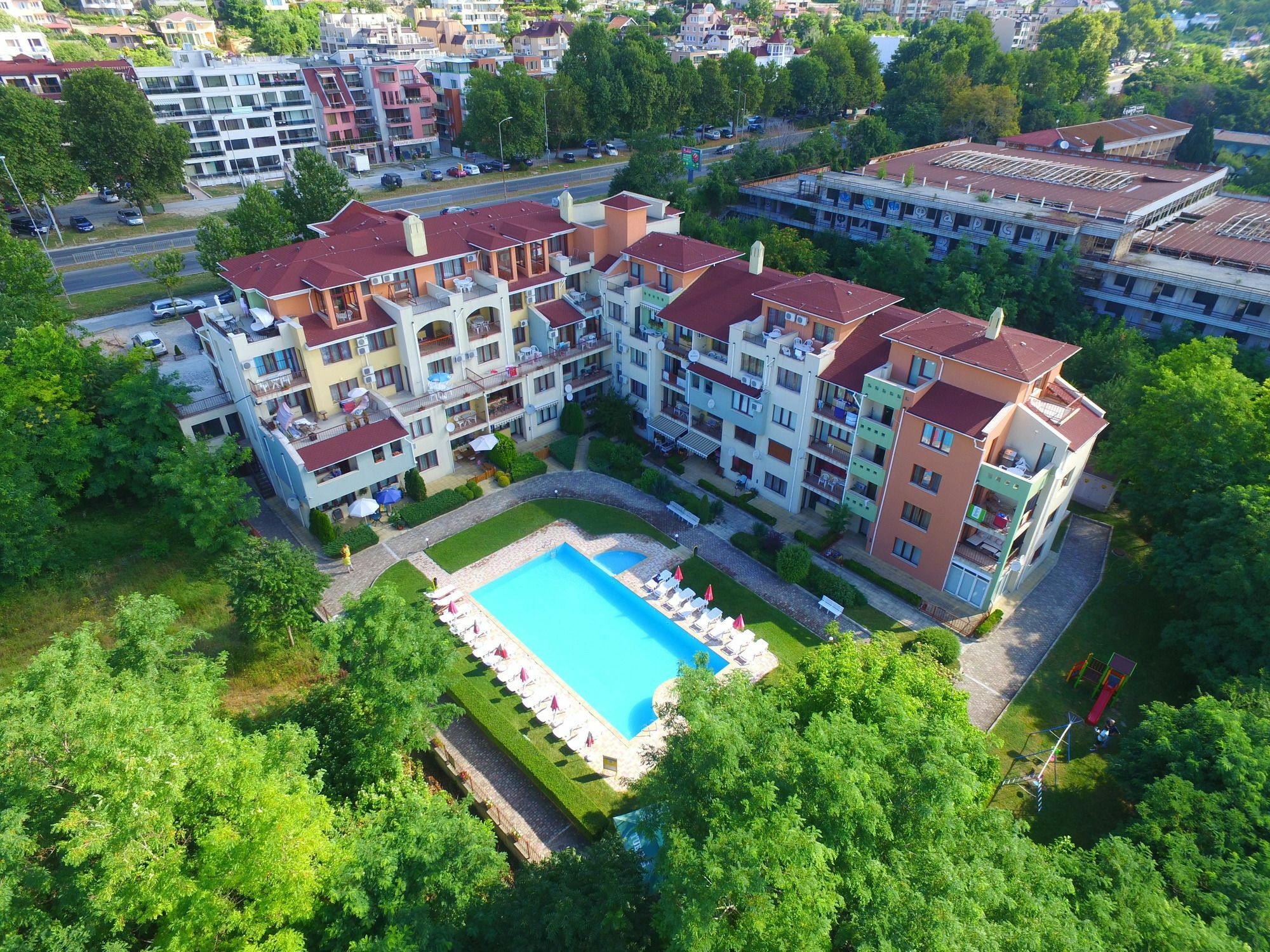 Varna Inn Sea Park Apartments Exteriör bild